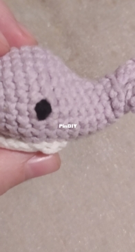Whale keychain
