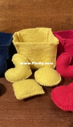 Felt sorting game