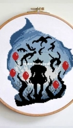 Oh My Stitches - It - Float - Pennywise the Clown PCS + XSD