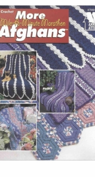 Annies Attic 879401 - More Mile A Minute Marathon Afghans