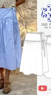 Iggi Patterns - Ida Skirt - Sizes XXS-3XL