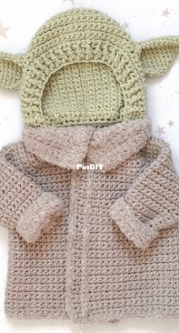You Crochet - Jeanine Andrea - Harry and Harriet Little Baby Master Coat