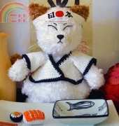 Mia Handcrafter - Hiroshi, the Sushicat  - free