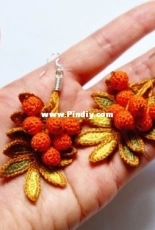 Evelina Crafts -Evelina Dee-Shapland - Rowan Earrings - Free