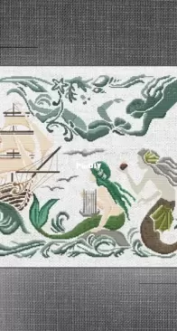 Fantasy Mermaid Sampler 411 by Morra Marran