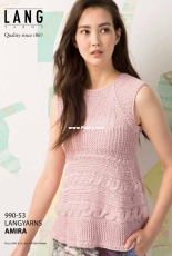 990-53 Lang Yarns Amira by LANGYARNS SWITZERLAND-English-German-French-Dutch