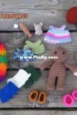 Trifles n Treasures - Tera Kulling - Dress-Me Dolls Set