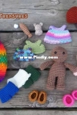 Trifles n Treasures - Tera Kulling - Dress-Me Dolls Set