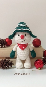 Anan Amilove - An An Craft - Trần Thị Hạnh - Huyền Trần - Snowman