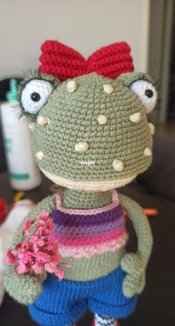 Klava The frog. 2 sizes