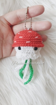 Pink Tomato Crochet - Josephine Laurin - Mini Toadstool Jelly Friends