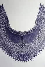 Simurg Shawl by Olga Sukhovalova - Russian