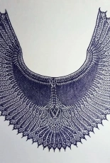 Simurg Shawl by Olga Sukhovalova - Russian