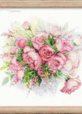 Riolis 1335 - Watercolor Roses PCS