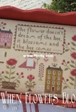 With Thy Needle & Thread WTNT CS251 - When Flowers Blossom XSD