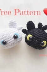 Happygurumi - Night and Light Fury - Free