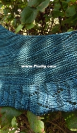 Turtle Trail Shawlette by Tiny Tyrant Designs-Free