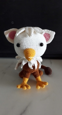 Amigurumi Griffy the Griffin