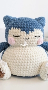 Lil Crocheted Things - Kaylin Liang - Baby Snorlax
