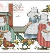 June from Leisure Arts 3263 Sunbonnet Sue Yesteryears Sweetheart
