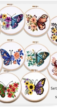 butterflies -vladaxstitch