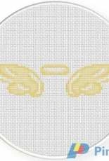 Daily Cross Stitch - Halo And Wings