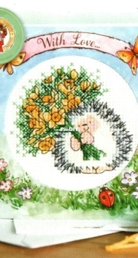 With Love Hedgehog by Margaret Sherry from The World of Cross Stitching 225 PCS + XSD