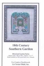 18th Century Southern Garden For Creative Needlework by Liz Turner Diehl