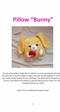 Pattern Toys Pillows - toys by hvatik - Pillow Bunny