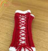Jenny Stieglitz - Valentine Lace Up Gloves