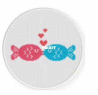 Daily Cross Stitch - Kissy Fishy
