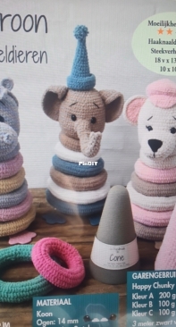 Go handmade - Stacking Animals - Stapeldieren - Dutch - Free