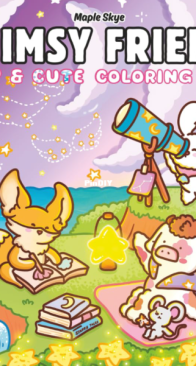 Maple Skye - Whimsy Friends - Cozy and Cute Coloring Book