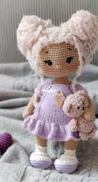 Yunusova Toys Dolls - Yunusova Liliya - Baby doll Karinka - Russian