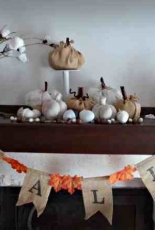 Fall mantel