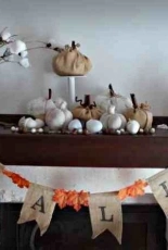 Fall mantel