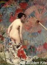 Golden Kite GK 1650 Nude With a Japanese Umbrella