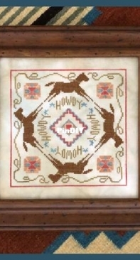 Little House Needleworks - LHN - Tumbleweeds Howdy Pardner XSD