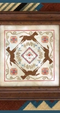 Little House Needleworks - LHN - Tumbleweeds Howdy Pardner XSD