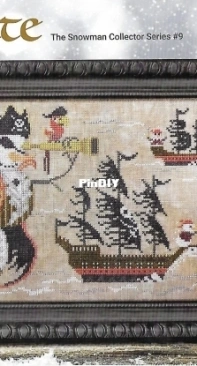 Cottage Garden Samplings CGS-1105 - The Snowman Collector Series 9 - The Pirate