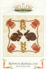 Bunny Hill Designs 1081 Baltimore Bunnies Block Eight