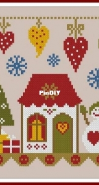 Cross Stitch Verbena - Christmas Tale by Irina Veber