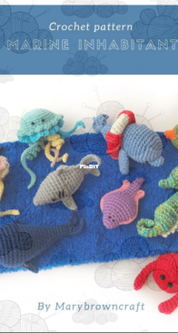 Mary Brown Craft - Mariya - Mary Brovina - Marine Inhabitants - Portuguese