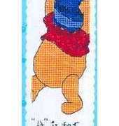Designer Stitches E23 - H is for Hunny Bookmark