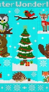 Winding Road Crochet - Lindsey Dale - Woodland Winter Wonderland Optional Banners - Free