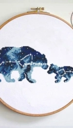 Oh My Stitches - Ursa Major and Ursa Minor