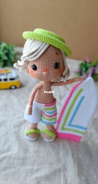 Cute Pattern By Ya -  Ya Batalova - Yana Batalova - Olga - Surfer Boy