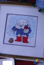 Lickle Ted - Festive Friend by DMC from The World of Cross Stitching TWOCS 116 XSD