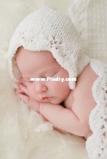 Gracie Bonnet - Tracie Taggart - Petal Knits