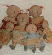 Sweet Meadows Farm SMF 136 Old Worn Dollies
